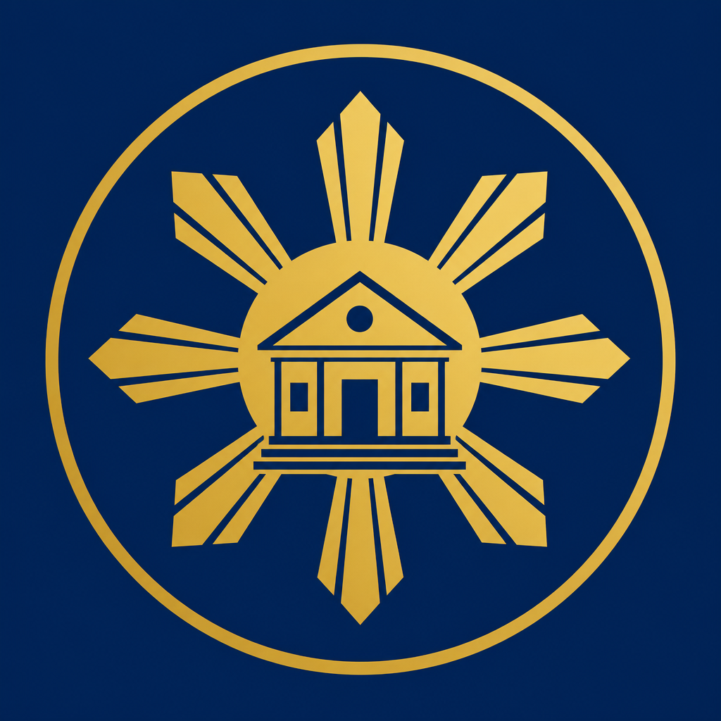 Civic emblem representing barangay officials